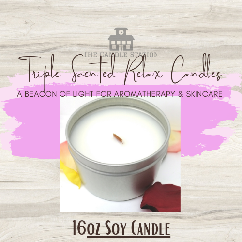 Tin Can Travel Candles (8oz)
