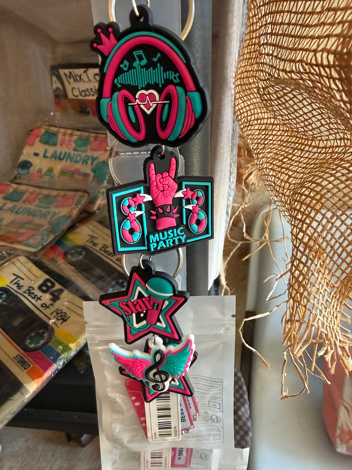 Pins and Keychains