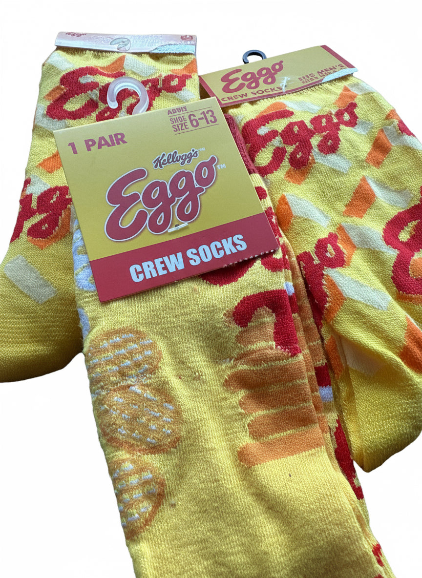 Eggo long crew socks