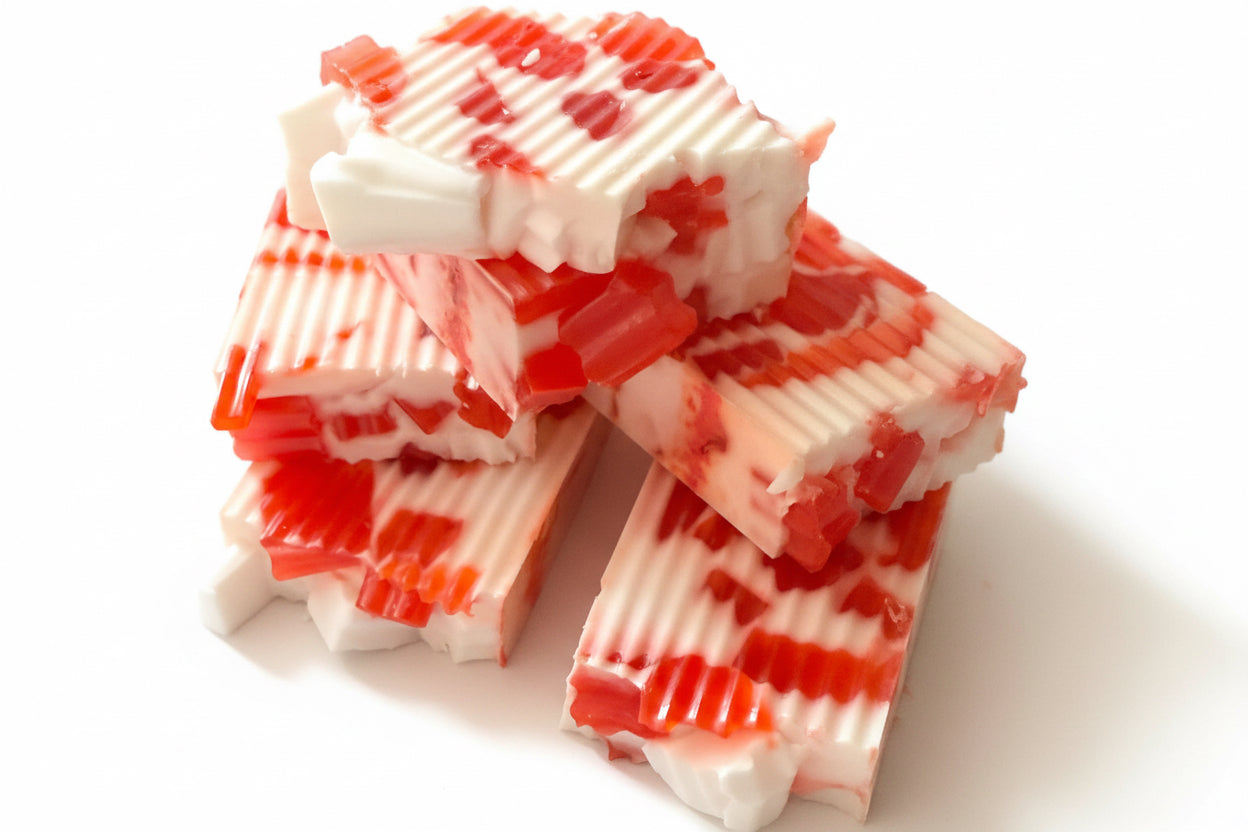 Peppermint Bliss goats milk natural soap