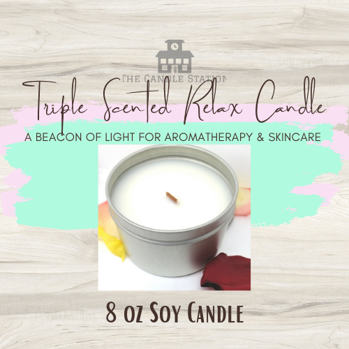Tin Can Travel Candles (8oz)