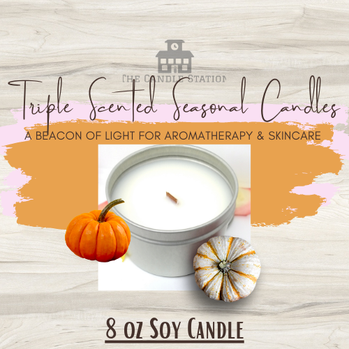 Tin Can Travel Candles (8oz)