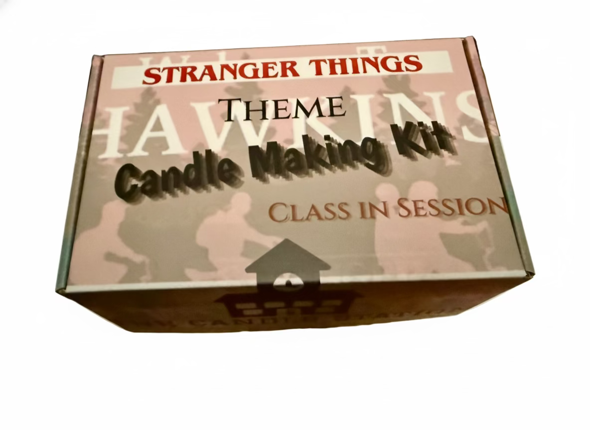 2- 6oz. Count Candle Making Kit ( Stranger Things Theme)