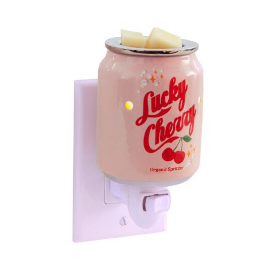 Alexei Lucky Cherry Pluggable Fragrance Warmer & Wax Melt Set