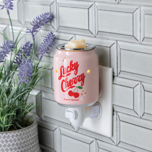 Alexei Lucky Cherry Pluggable Fragrance Warmer & Wax Melt Set