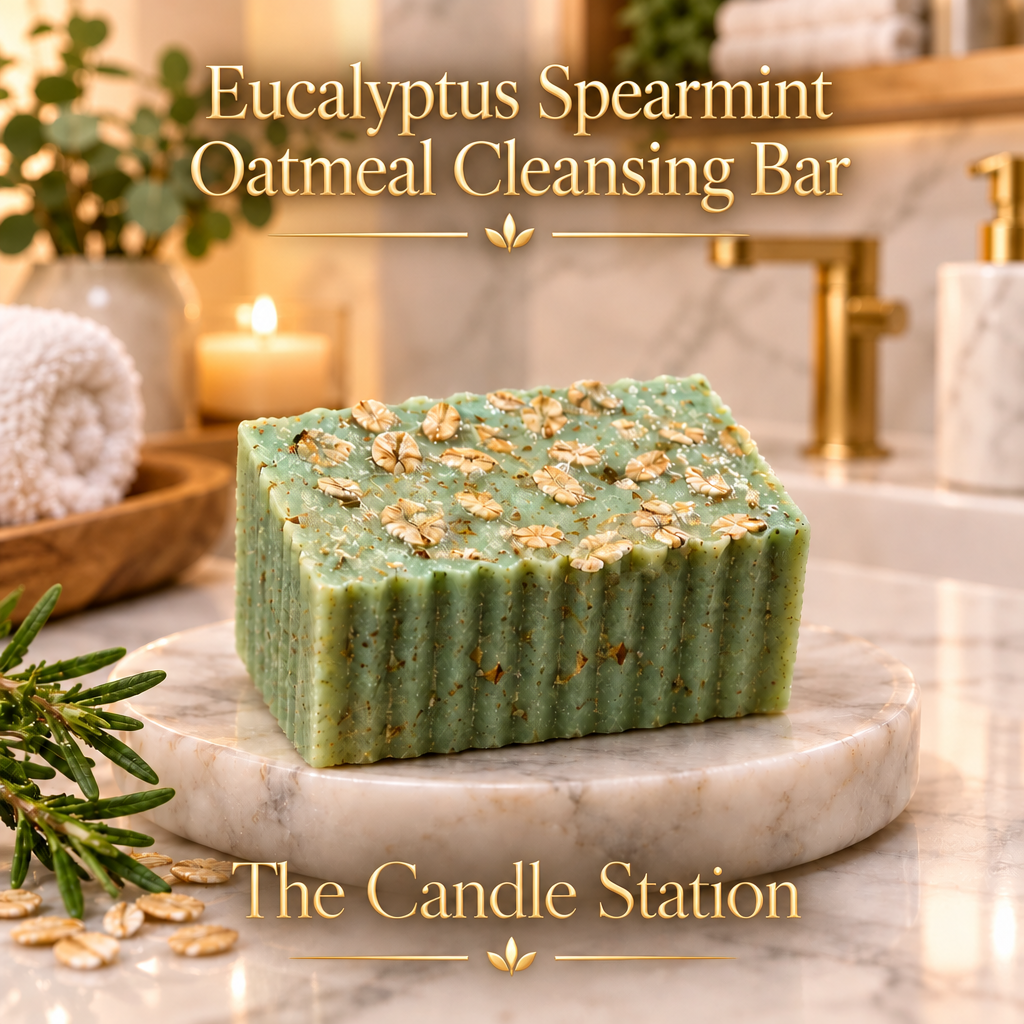 Eucalyptus Spearmint Oatmeal cleansing soap