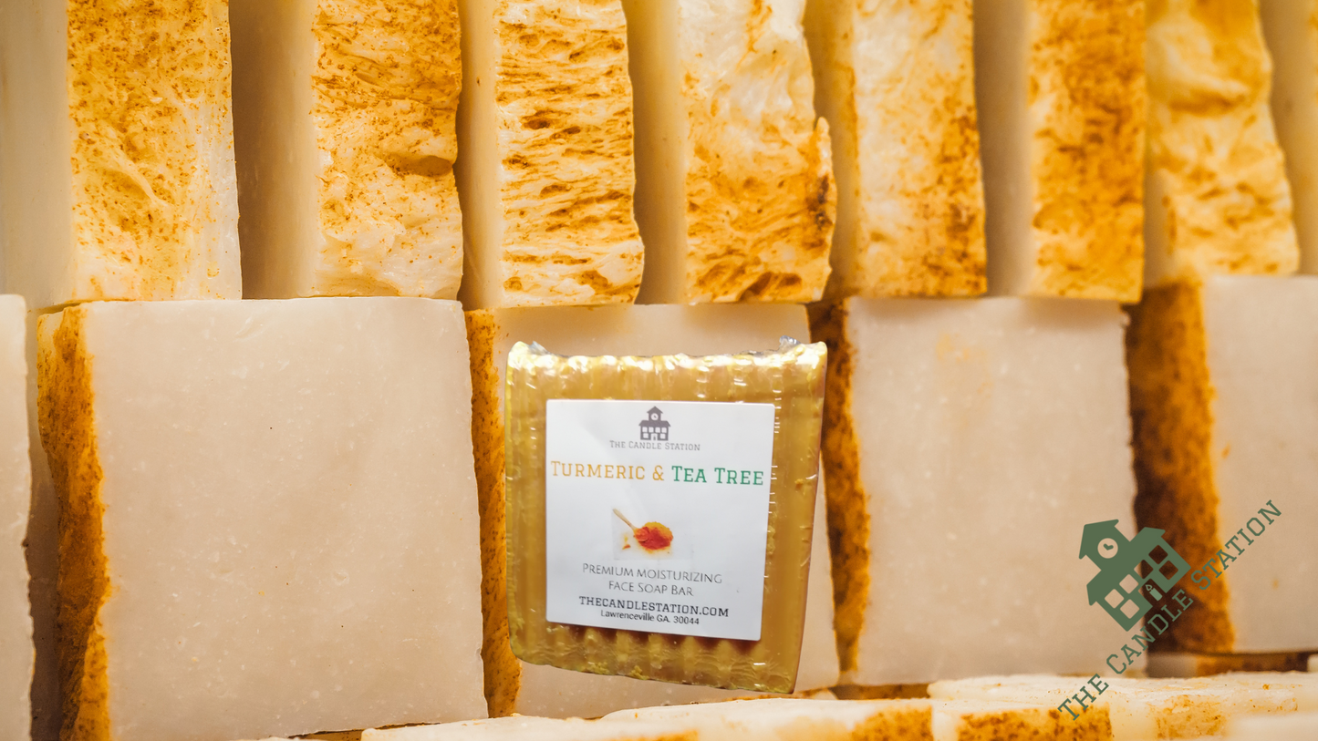 Turmeric & Tea Tree Oil Facial Cleansing Bar Loaf (Whole Sale)