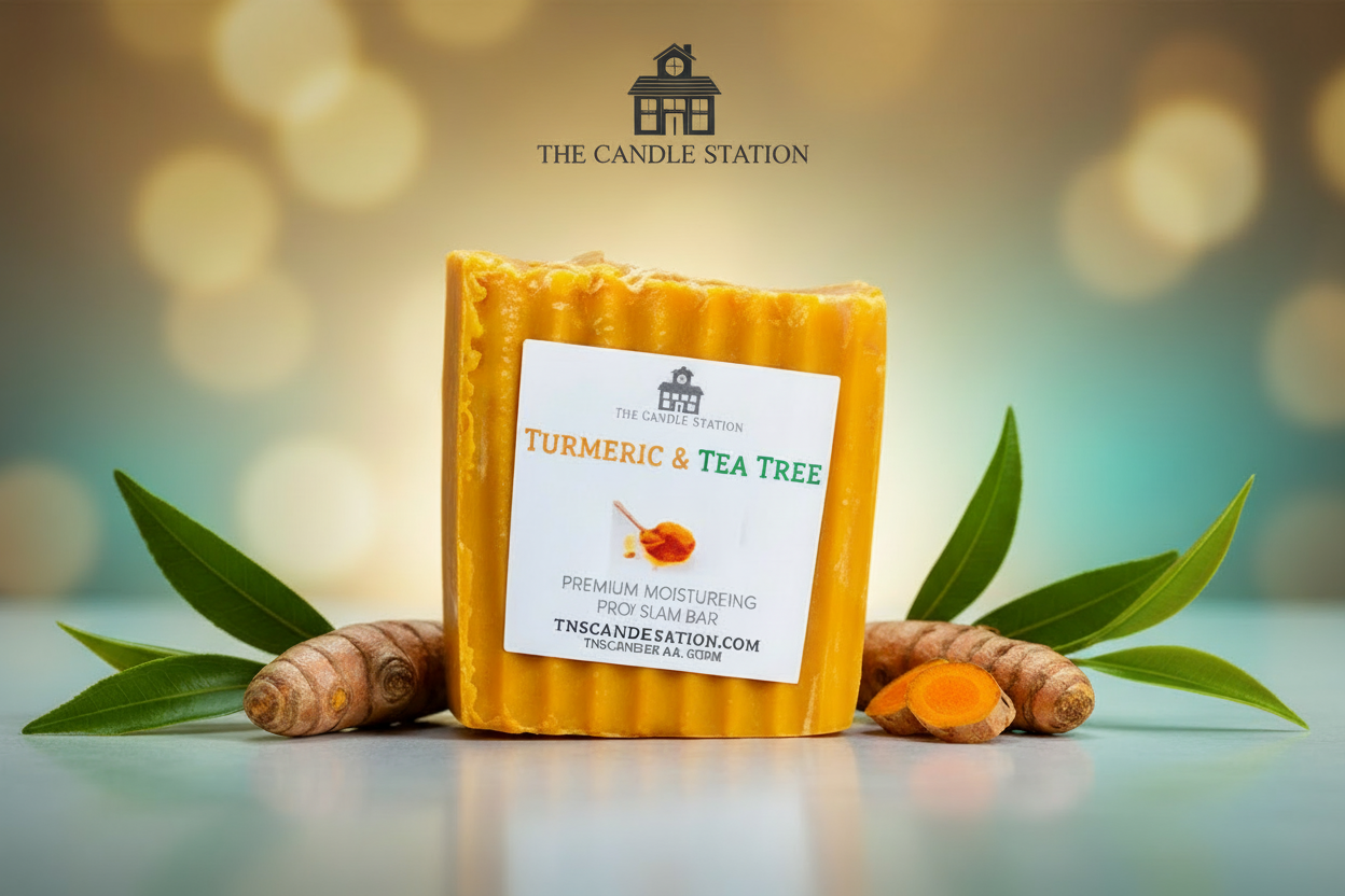 Turmeric & Tea Tree Oil Facial Cleansing Bar