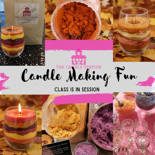 DIY Candle Making Kit - Wine Glass 2ct.